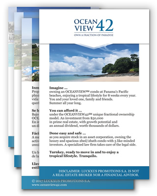 Download our Oceanview42 Flyer